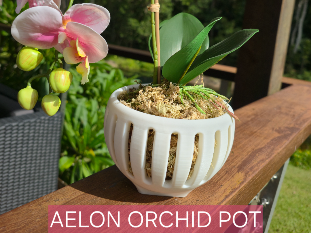 Aelon Orchid Pot