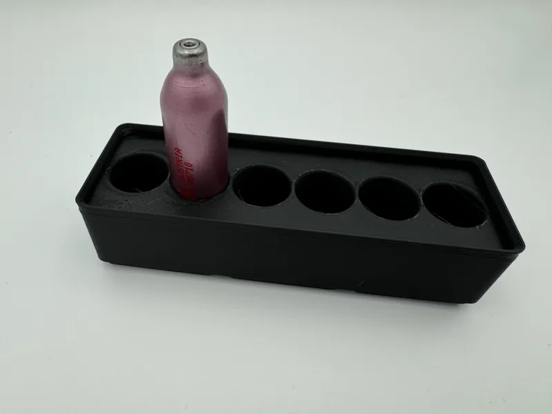 Gridfinity Whip Cartridge Storage ( CO2, etc ) 