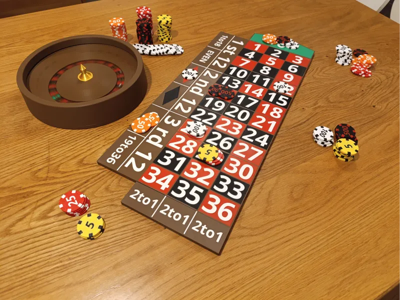 Roulette set