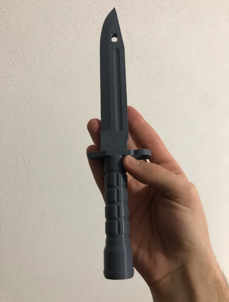 Bayonet knife trainer (csgo, airsoft)