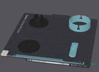 Medium Size on 1 plate, only 1 filament change