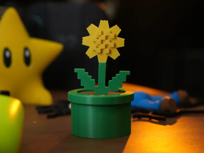 Al-Arfaj Flower – 8-Bit Edition (with Pot) 