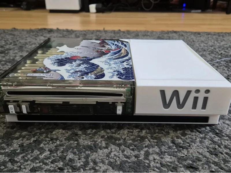 The WIICR (Wii Horizontal Stand)