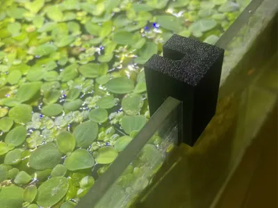 Aquarium Divider Clip, suitable for 4mm thick aquariums and 4mm thick dividers