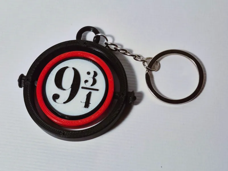 Articulated keychain Platform 9 3/4 Harry Potter