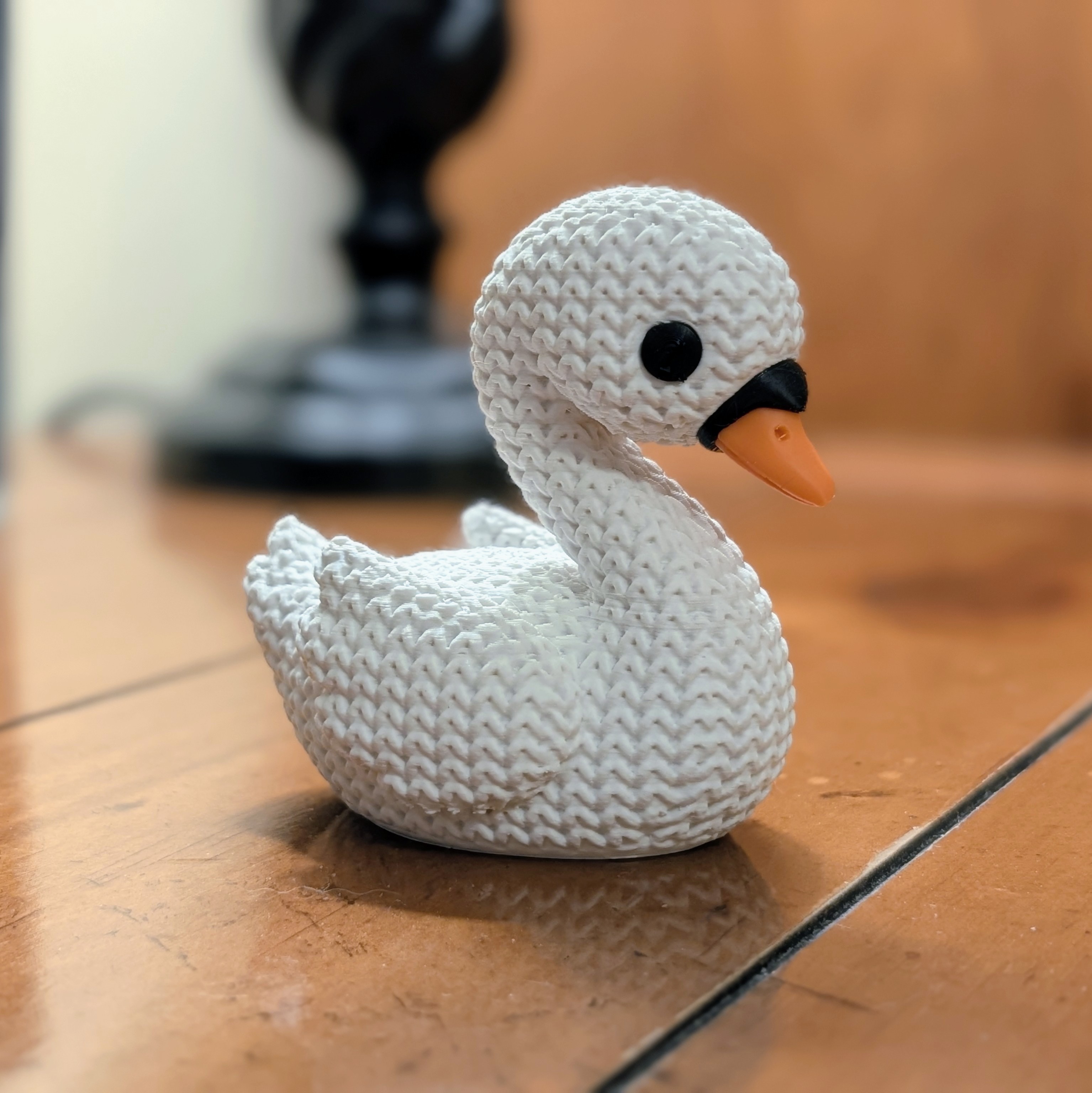 Miniatura 3 do modelo 3D Knitted Swan