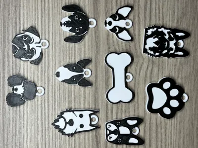 Dog Keychains