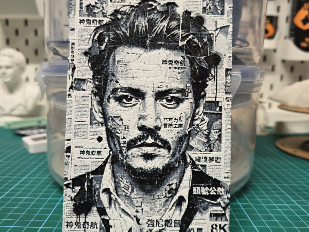 Jonny Depp - Hueforge