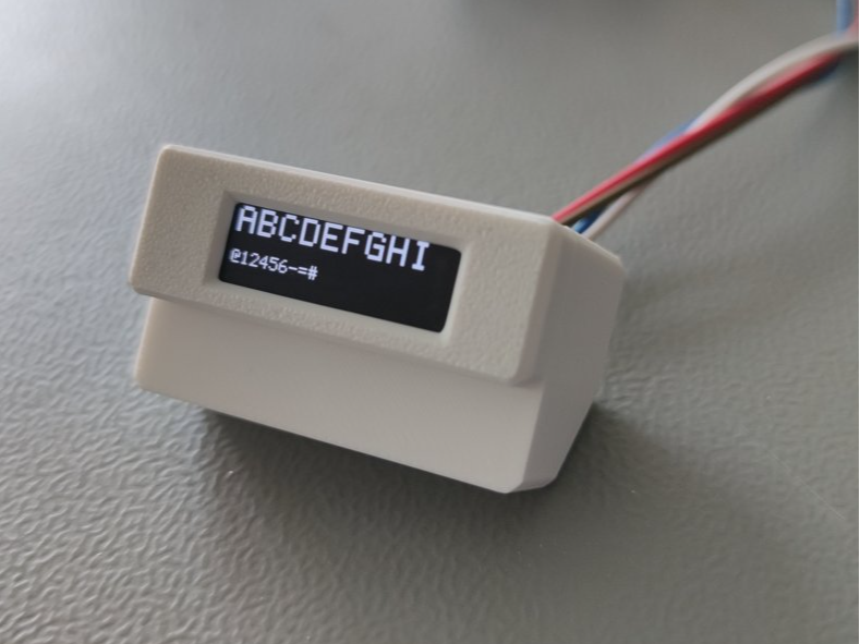 Case for Display I2C SSD1306 128x32 -> 15min Print