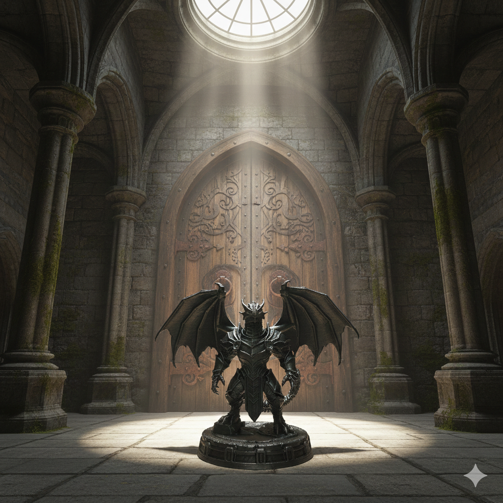 Miniatura 4 do modelo 3D Dragon Guard
