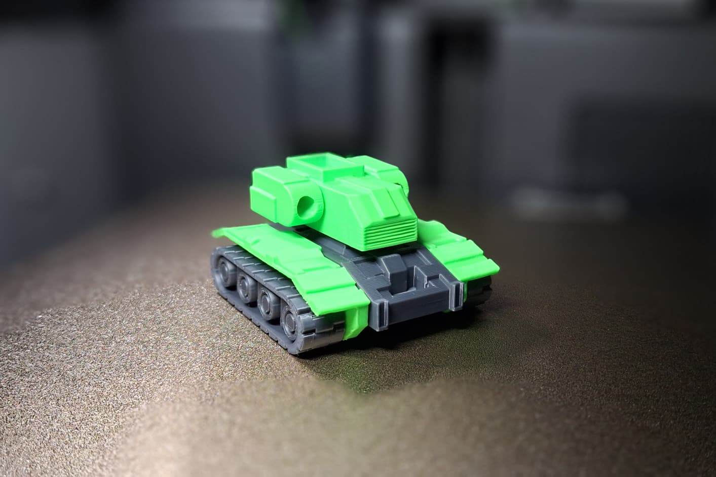 Miniatura 2 do modelo 3D Cybertank