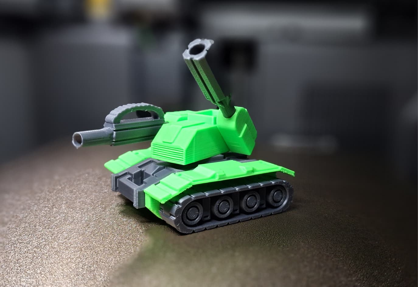 Miniatura 3 do modelo 3D Cybertank