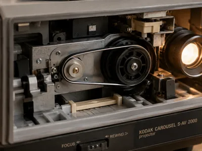Belt for slide projector (parametric)