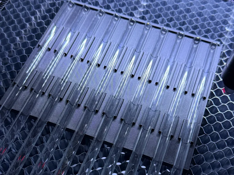 Laser Engraver 8mm Glass Straw Jig