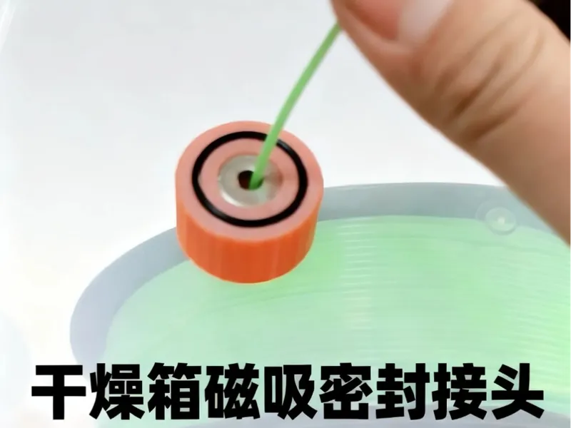 干燥箱磁吸密封接头