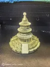 Printed in parts, requires assembly, time-consuming, friends interested in it can practice their hands-on skills, 0.2mm layer, 2 walls, 15% infill