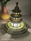 Tiantan night light, light board module uses Bambu Lab official light board,, strongly recommended 0.16mm layer height, 3 walls, 6% infill