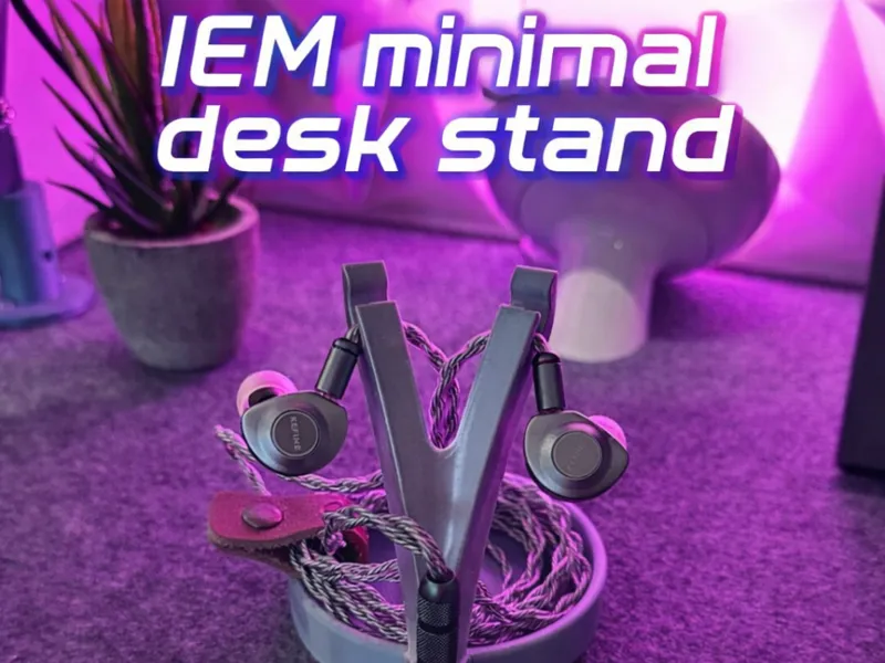 IEM desk stand