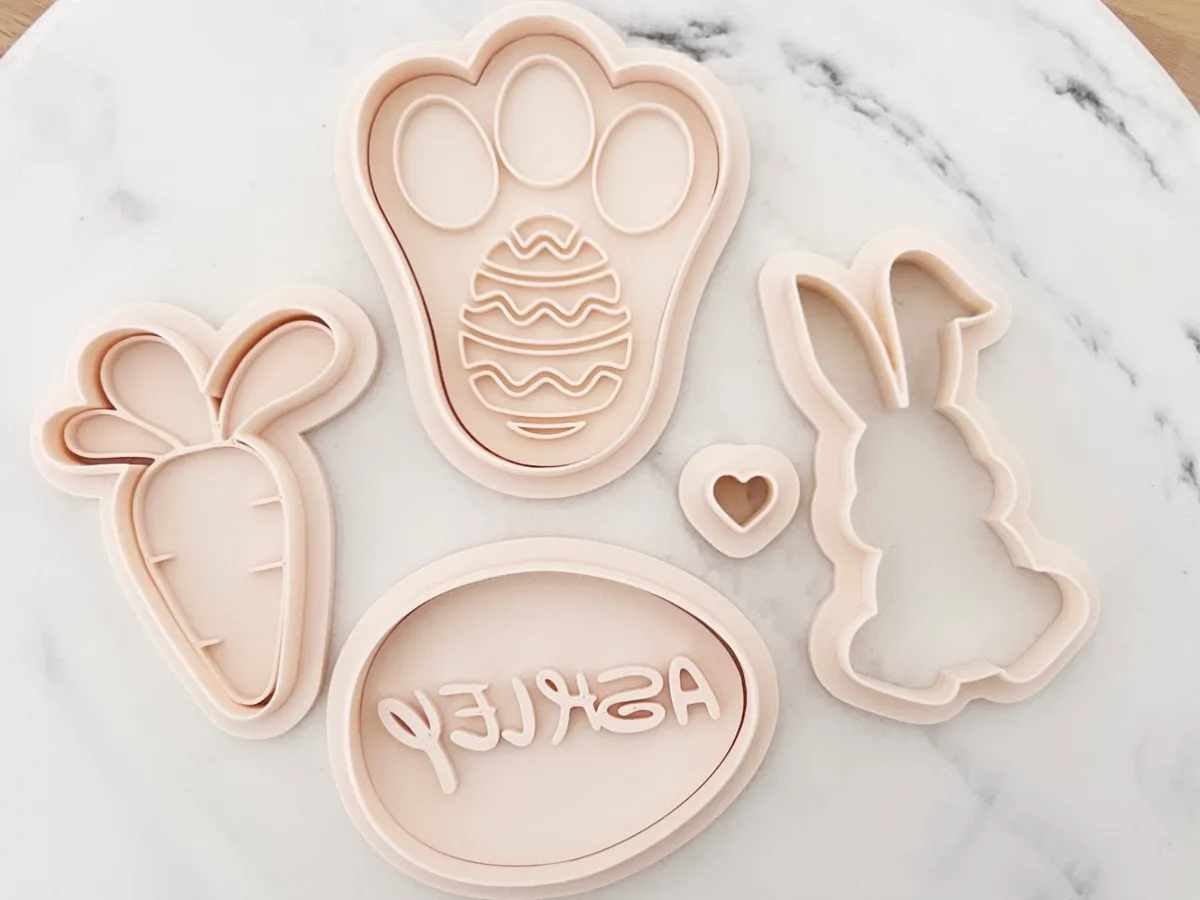Easter theme cookie cutter and stamp - Free 3D Print Model - MakerWorld