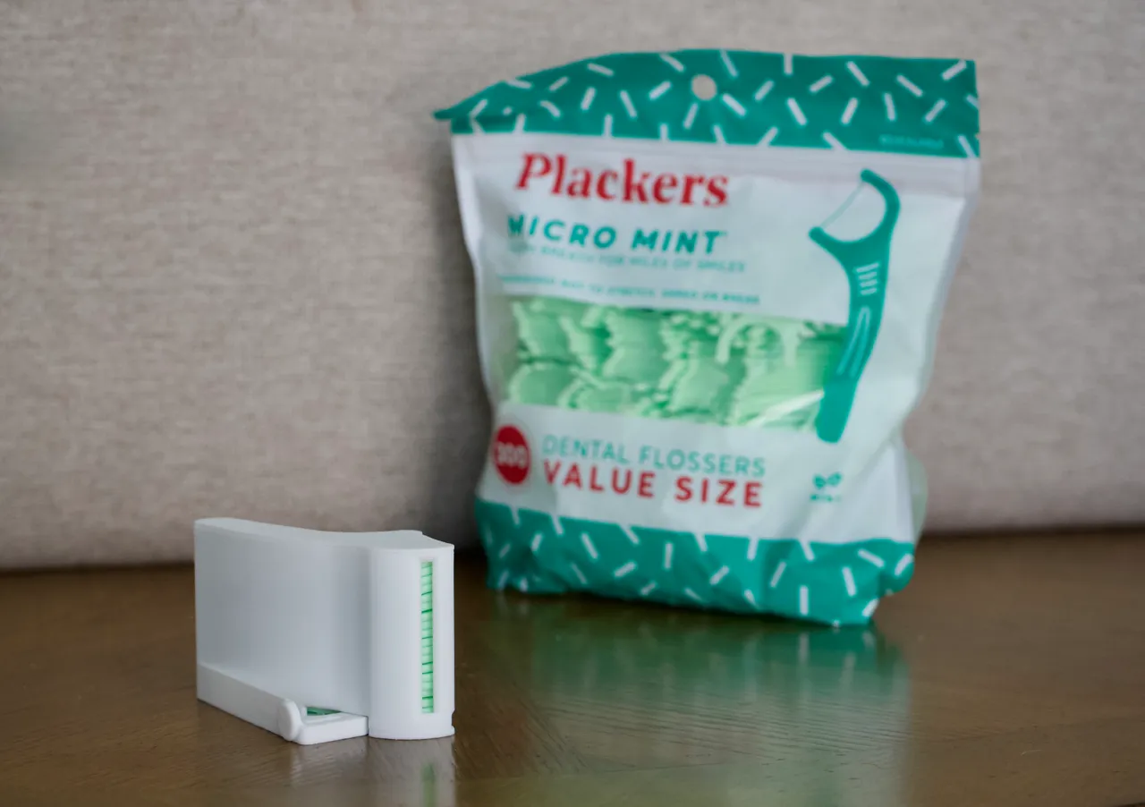 Flosser Dispenser for Plackers view 2