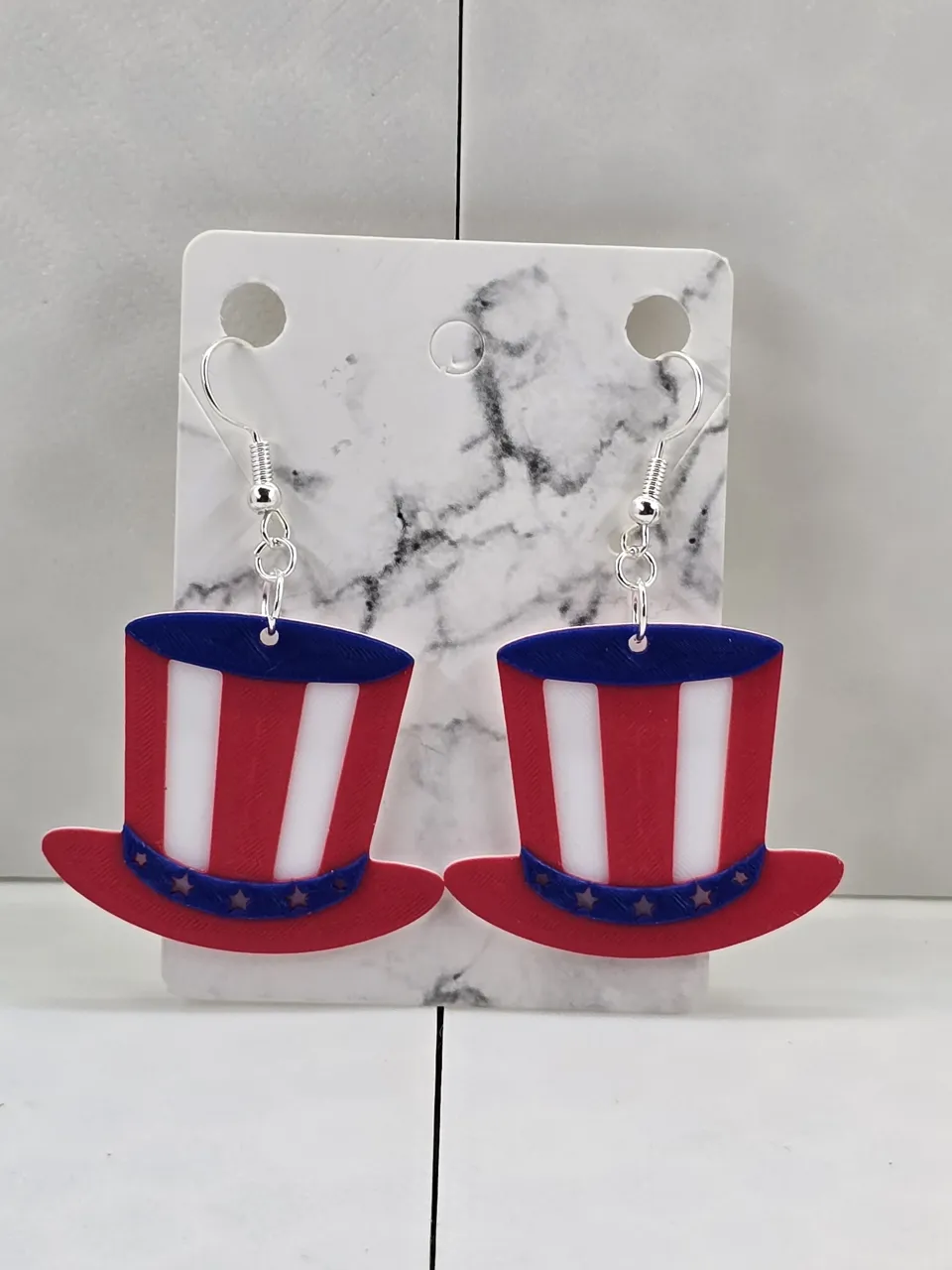 4th of July Earrings view 3