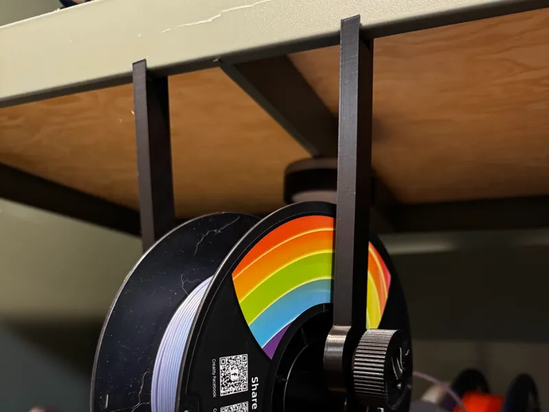 Bror mount for large spools