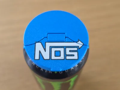 NOS Energy Can Lid 330ml / 500ml Drink v2
