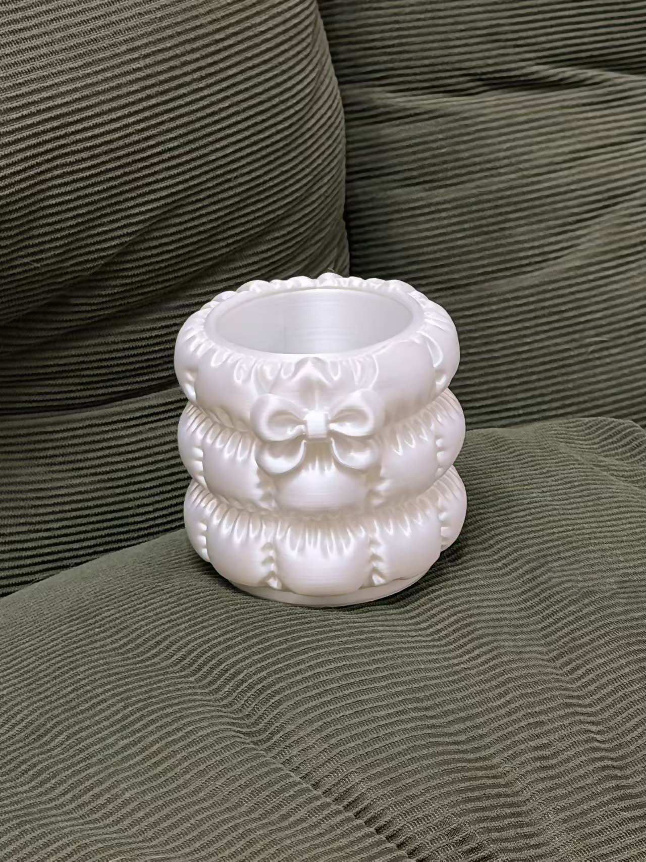 Miniatura 2 do modelo 3D 美丽丝绸化妆刷筒