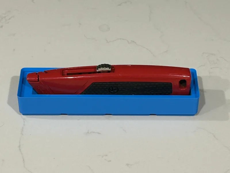 Gridfinity Hyper Tough Utility Knife Holder