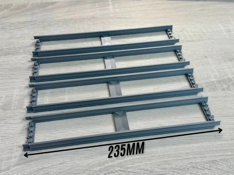 LegoBricks Rails 235mm