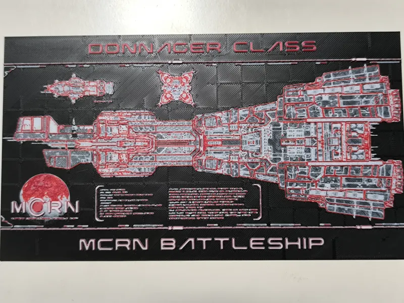 MCRN Donnager blueprint