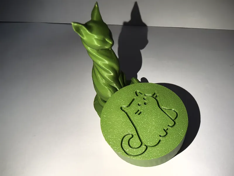 简笔画小猫印章