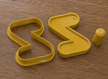 Modelo para impresión 3D: Abecedario Bubble Cortantes y Sellos de galletitas — vista de referencia 5