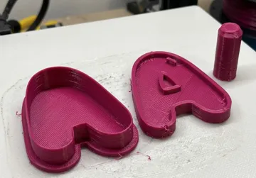 Modelo para impresión 3D: Abecedario Bubble Cortantes y Sellos de galletitas — vista de referencia 3