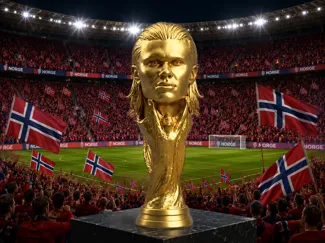 FIFA World Cup Trophäe - Erling Haaland Edition