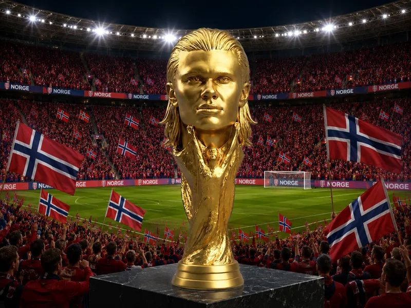 FIFA World Cup Trophäe - Erling Haaland Edition