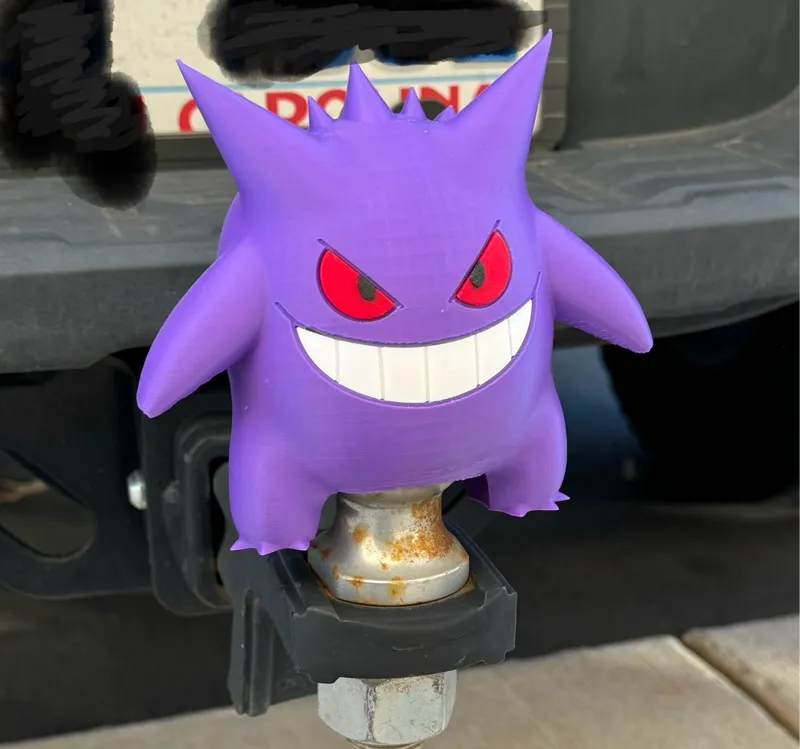 Gengar Tow Ball Hitch Cover