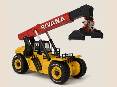 Yellow Reach Stacker (Basic)