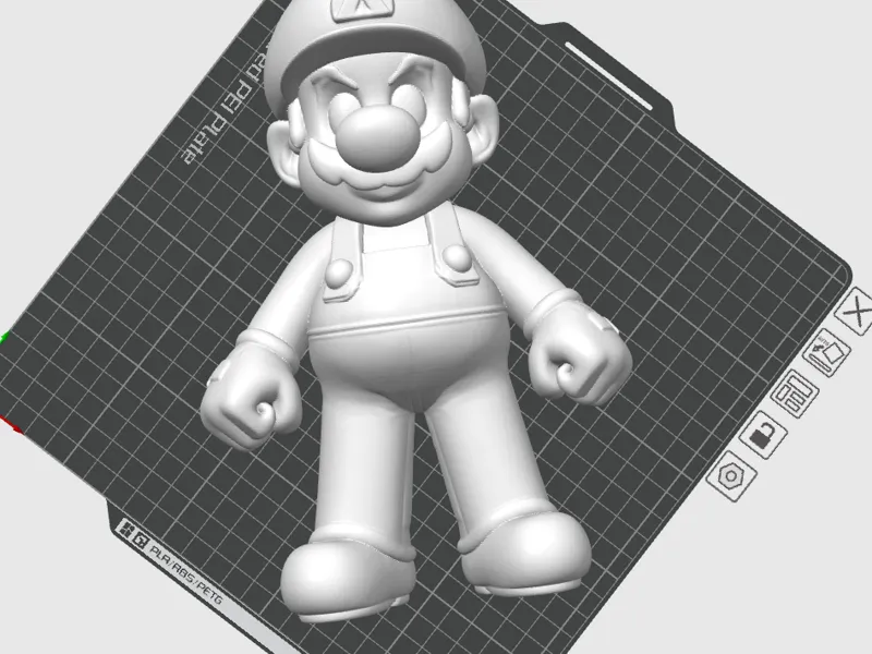 mario wall bust