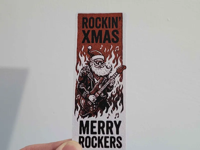 Décoration / marque page Rockin'Xmas