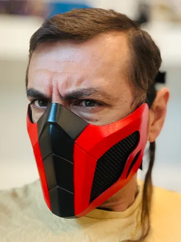 Pieza para disfraz o exhibición: Ermac Alternative mask - Soul Eater — vista de referencia 2