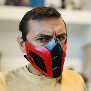 Pieza para disfraz o exhibición: Ermac Alternative mask - Soul Eater — vista de referencia 5