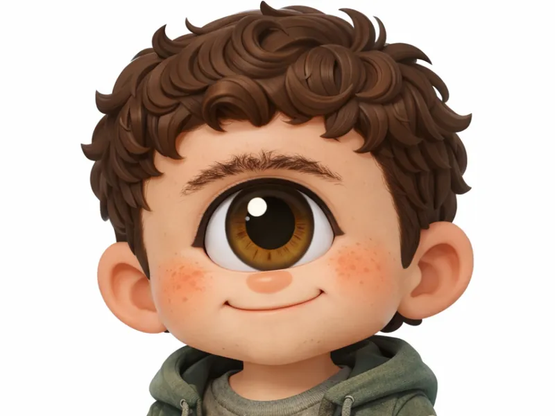 Tyson Zyklop / Percy Jackson Chibi Stil