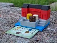 4 color remix of the trade house for Puerto rico