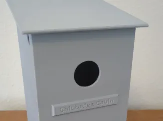 Bird House - "Chickadee Cabin"