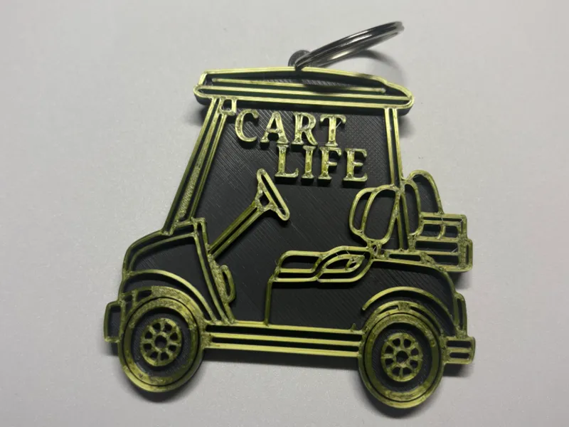 Cart Life Keychain