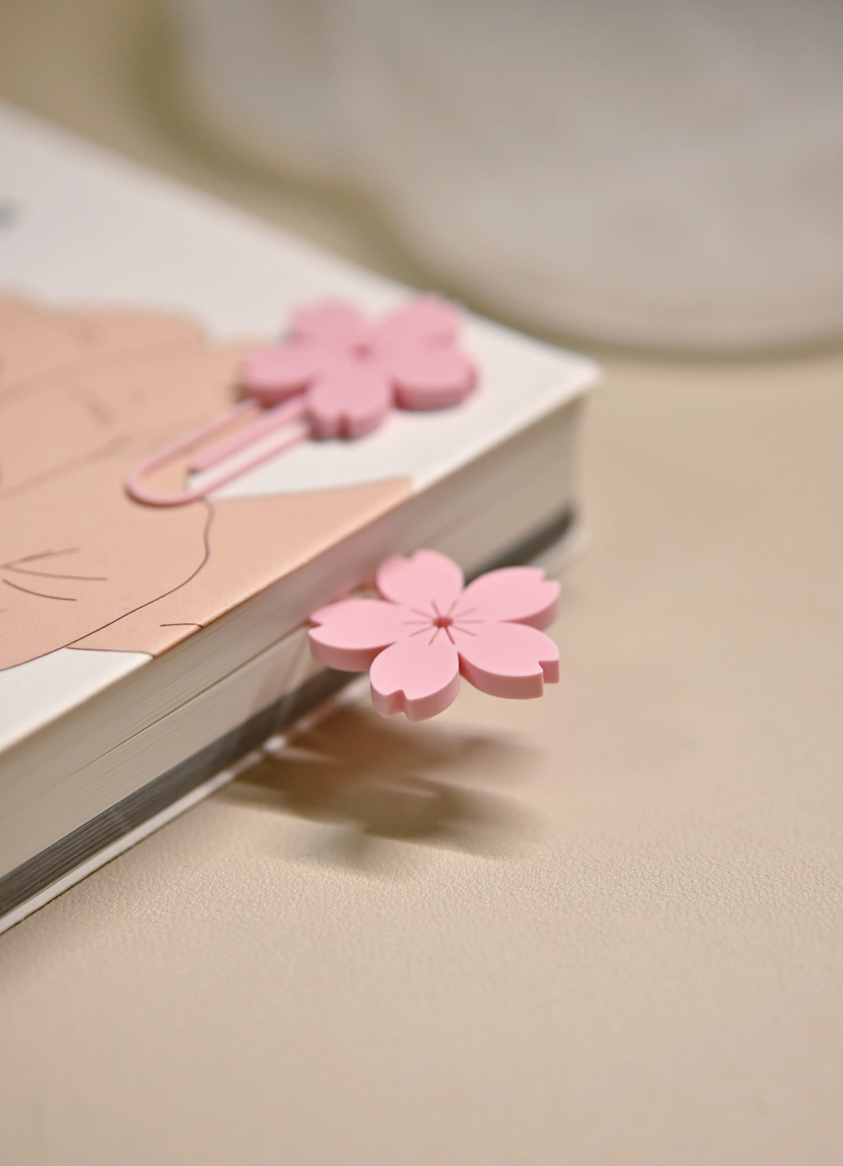 Miniatura 2 do modelo 3D 樱花书签