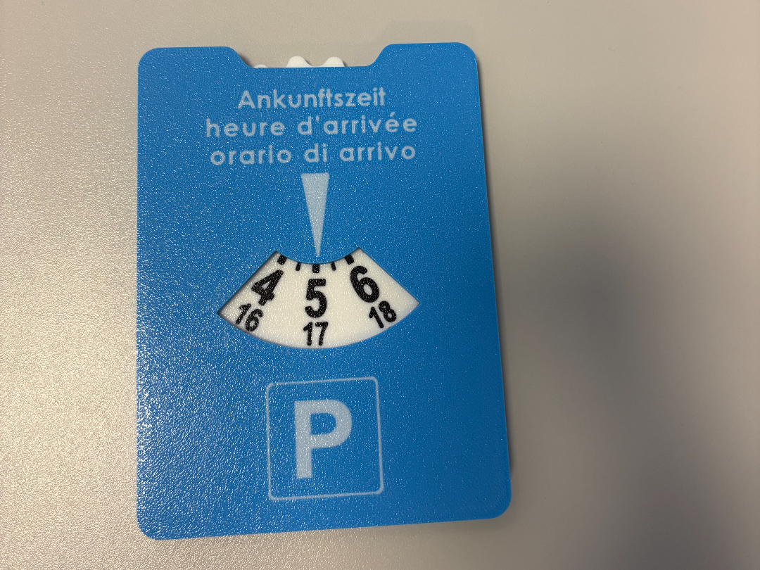 100% Legal Parking Disc
