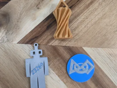 FTC/robotics keychain/earing pack