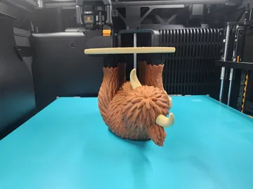 Modelo para impresión 3D: Highland Cow — vista de referencia 4
